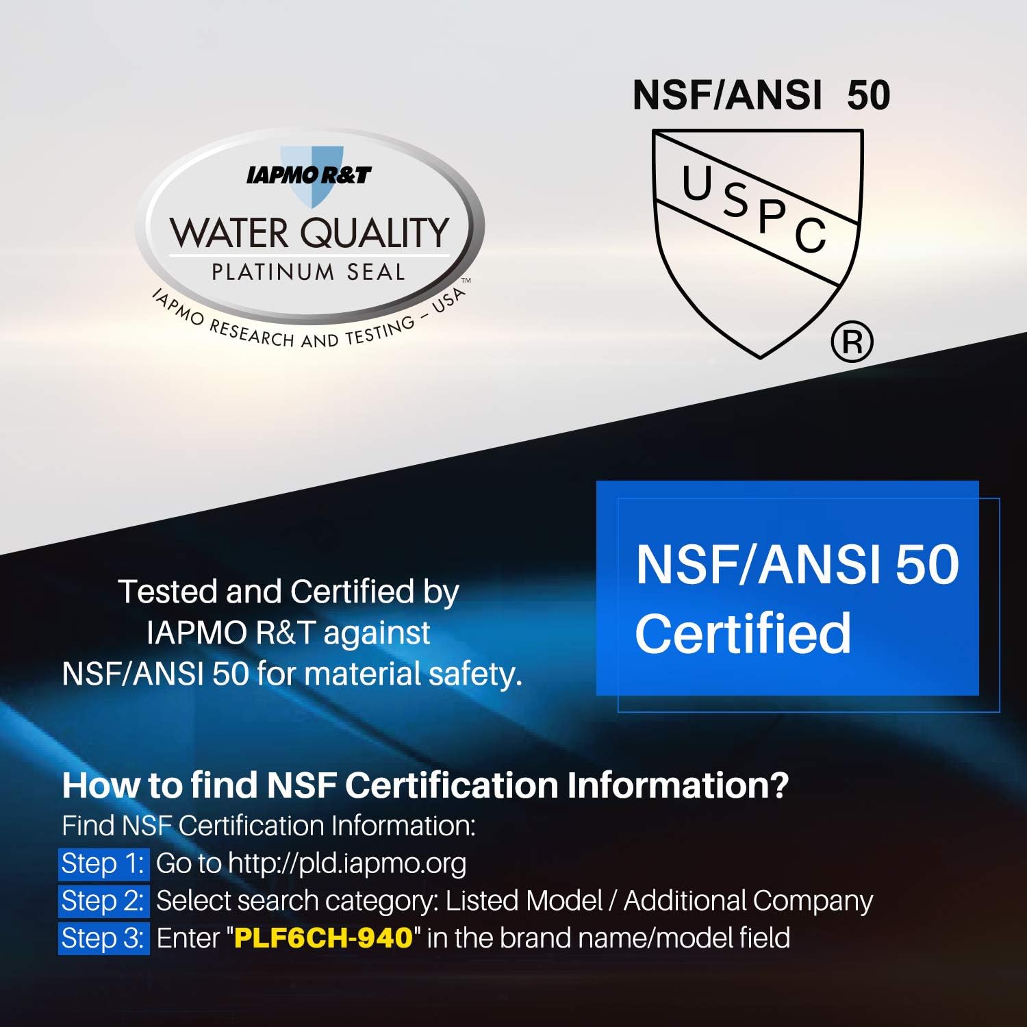 POOLPURE Replacement for Spa Filter PWW50P3(1 1/2