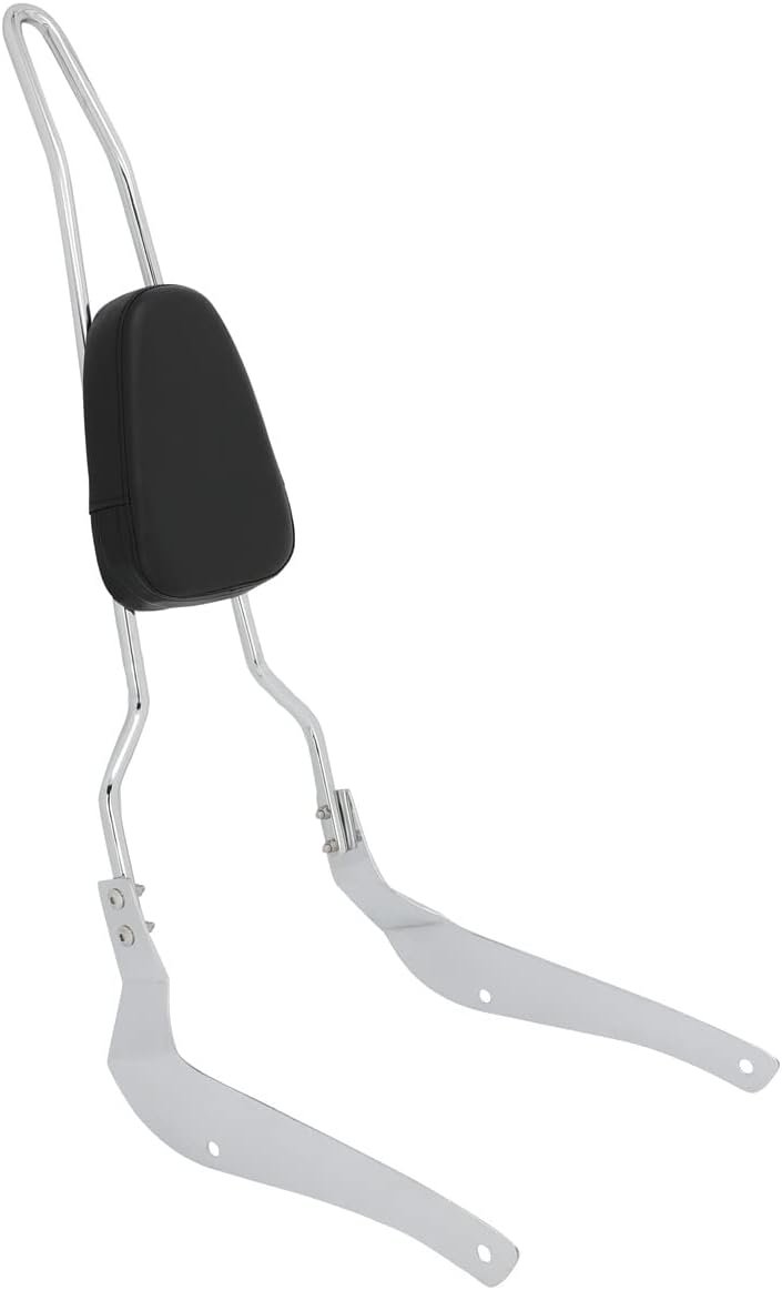 Top Valuable Sissy Bar Backrest With Comfortable Pad Fits For Suzuki Volusia VL400 VL800 2001-2011 Boulevard C50 2005-2011 Boulevard M50 2005-2008 (Chrome)