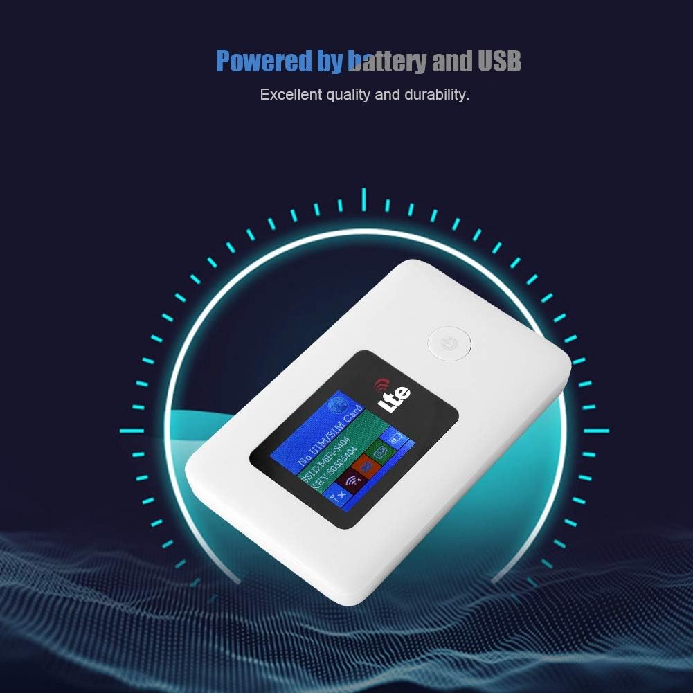 Portable 4G Travel WiFi Hotspot, Mobile Wireless Router, USB 4G LTE Router Speed up to 150Mbps, Pocket Size Great for Traveling Business Abroad(EU) Pack of 2