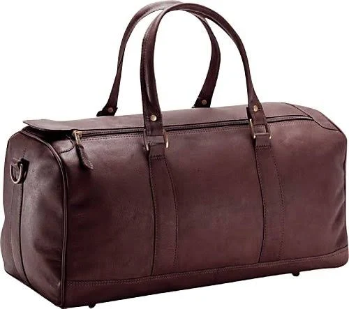Clava AG-08S Barrel Duffel - Vachetta Black