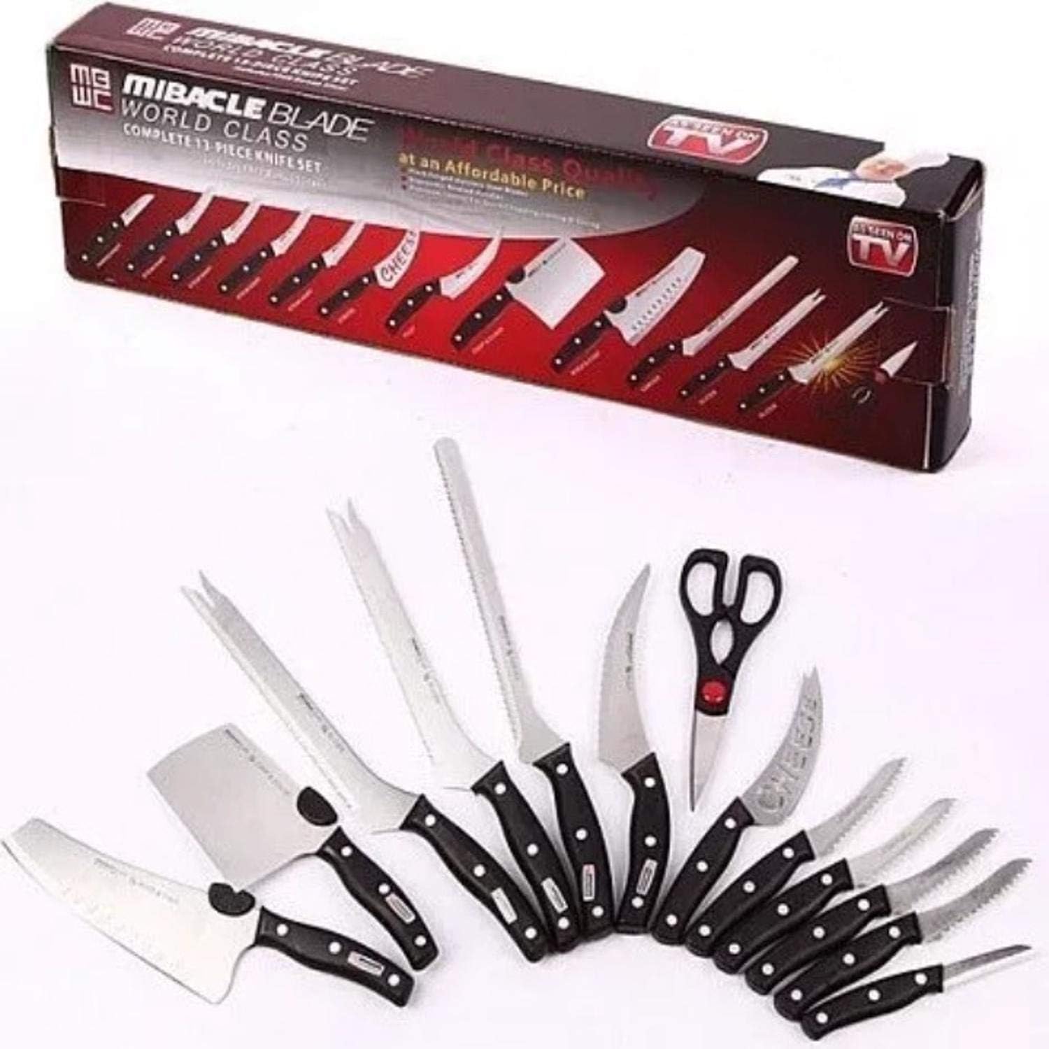 Miracle Blade World Class 13 Piece Knife Set