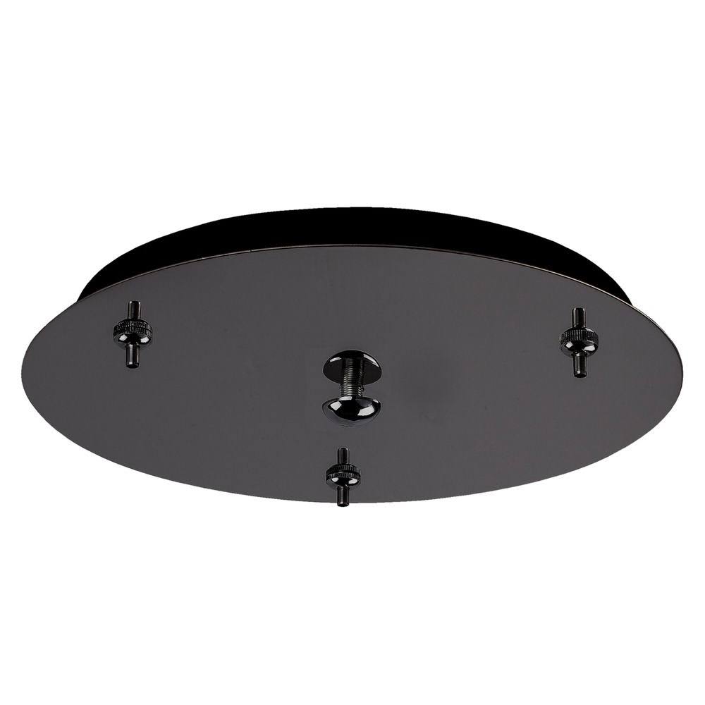 Kuzco Lighting - CNP03AC-BC - Multi-Port Canopy - Black Chrome