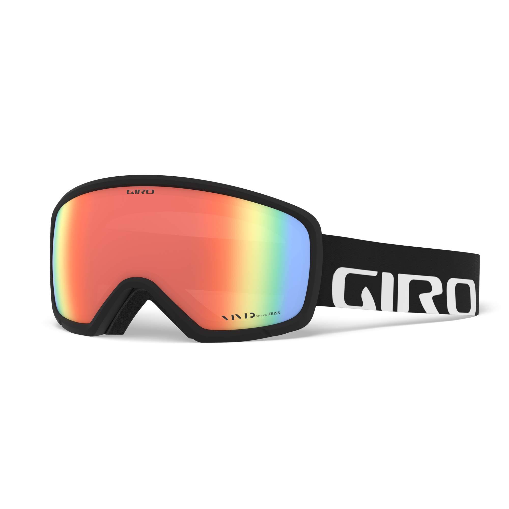 Giro Ringo Jr Snow Goggles Black Wordmark - Vivid Infrared