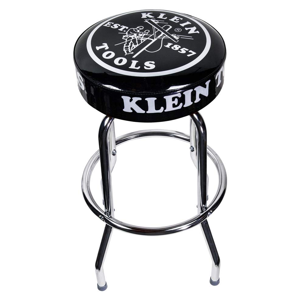 Klein Tools MBD00111 Black Swivel Seat Counter Stool