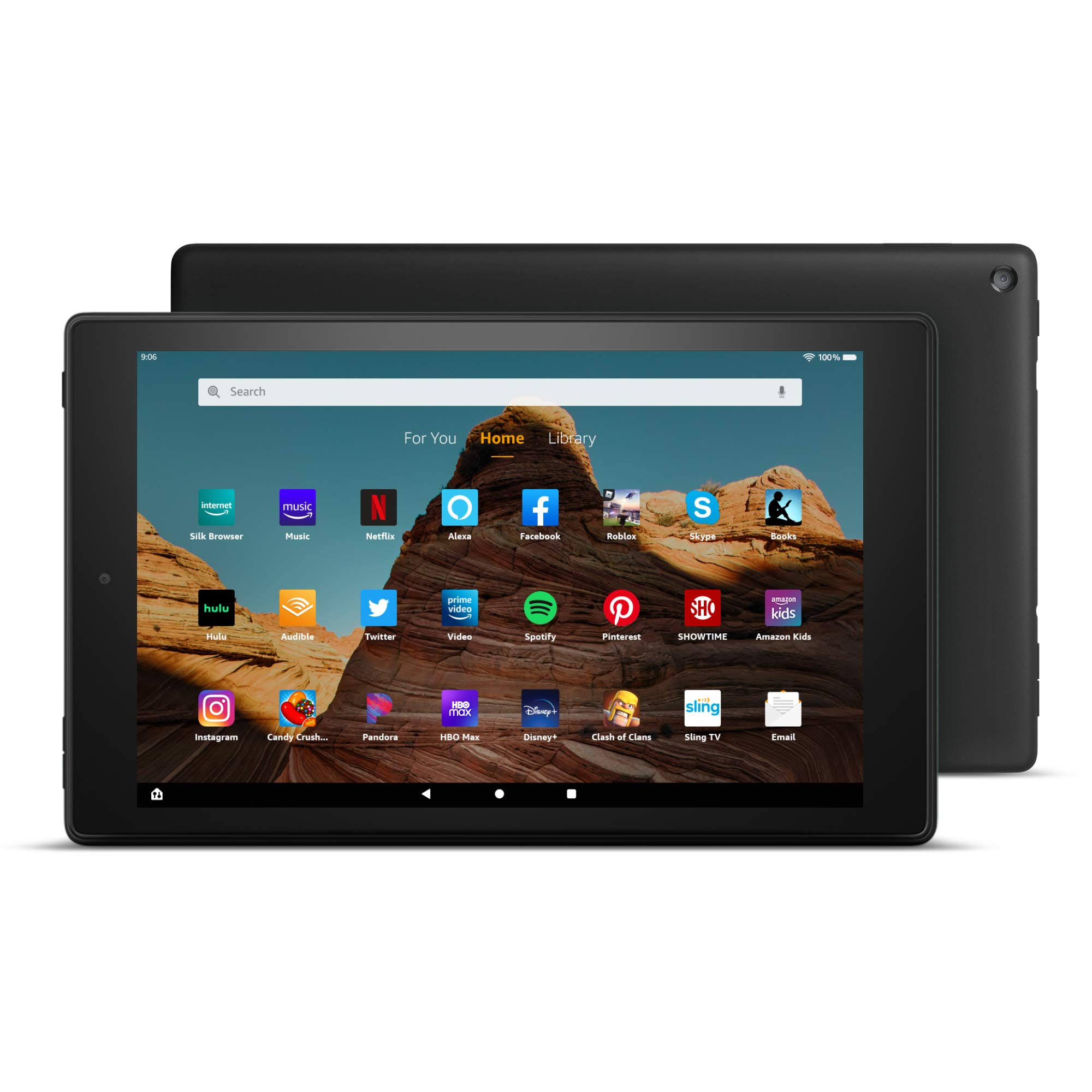 Fire HD 10 Tablet (10.1x22 1080p Full HD Display, 32 GB) &ndash; Black - Without Special Offers