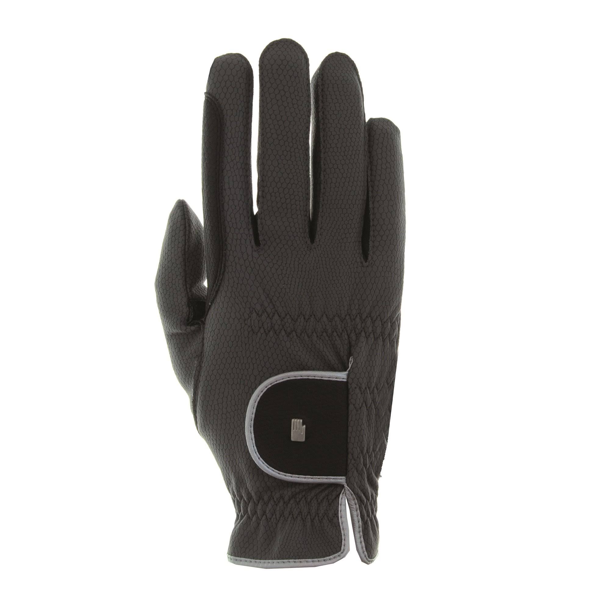 Roeckl Malta Winter Glove - Anthracite/Silver 8 / Anthracite/Silver