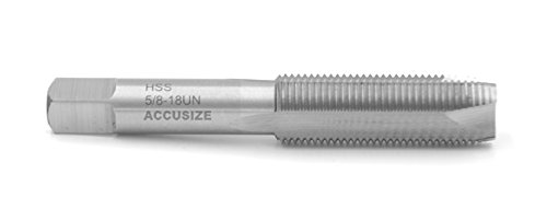 Accusize Industrial Tools 3/4-10Nc H.S.S. Spiral Point Tap, 3 Flutes, American Standard, Fully Ground, Spt-3/4-10 Pack of 2