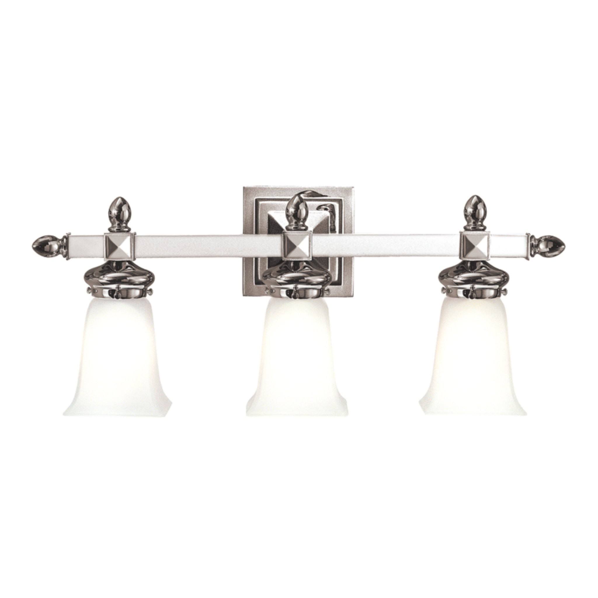 Hudson Valley 2823-PN Cumberland 3 Light Bath Bracket Polished Nickel