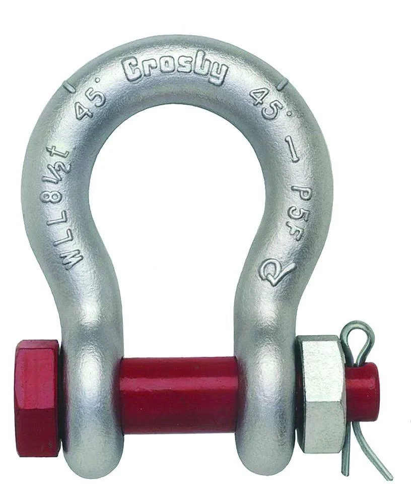 Crosby 1019659 Shackle,1-3/4 in.,50,000 lb.