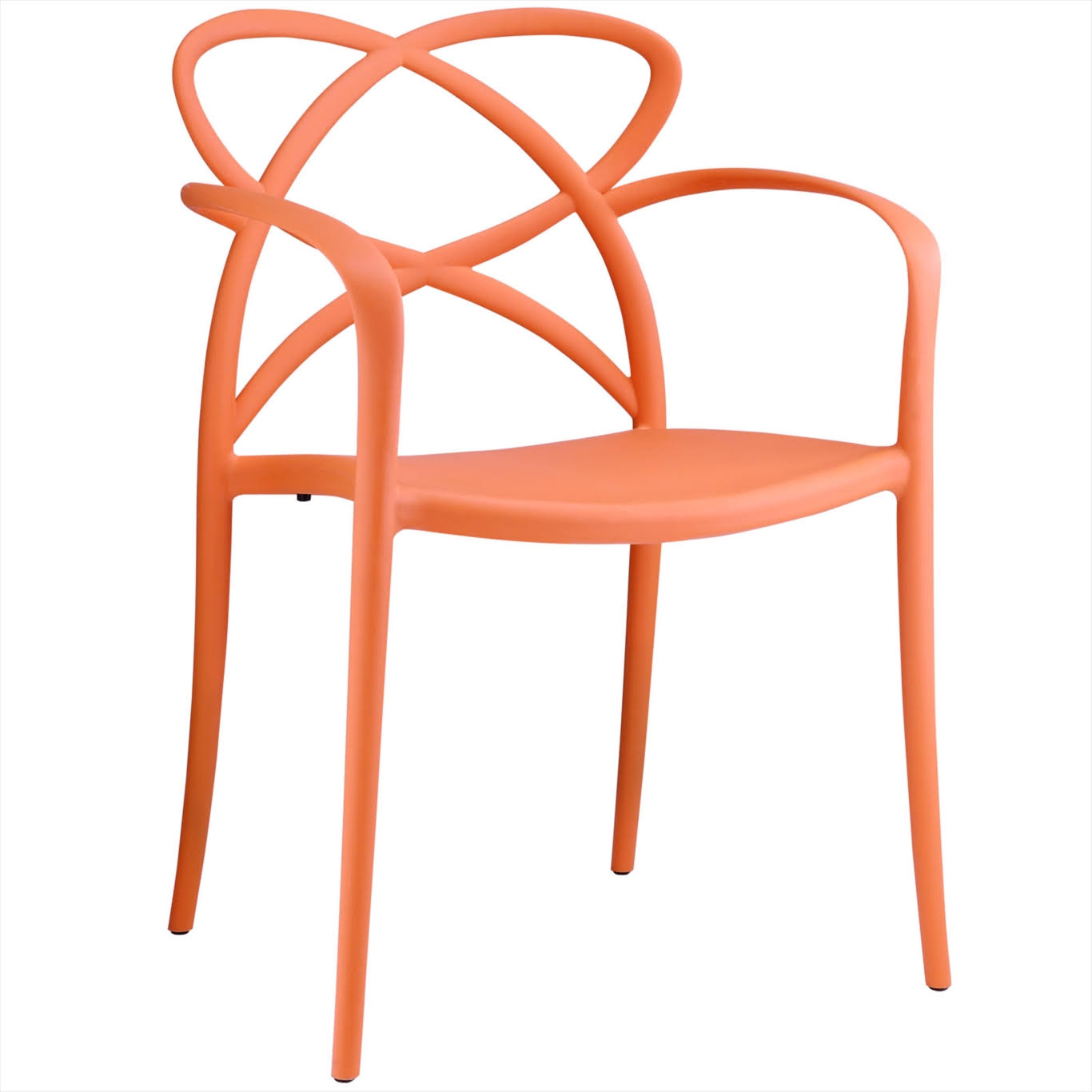 Modway Enact Dining Armchair, Orange