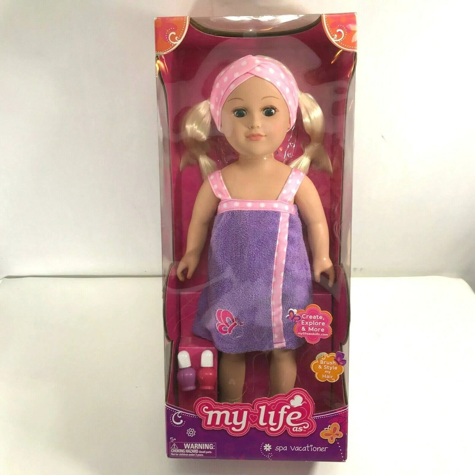 My Life as 18x22 Spa Vacationer Doll, Caucasian