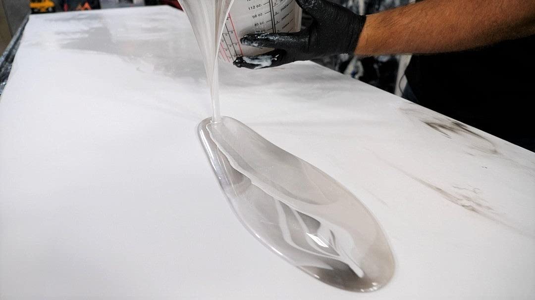 Craft Coat 1 Gallon Epoxy Kit (Stone Coat Countertops) – Learn to Use Epoxy with a Low-Cost DIY Epoxy Resin Kit! Clear and Colorable! Great for Sample Boards, Arts and Crafts, and More! Pack of 2