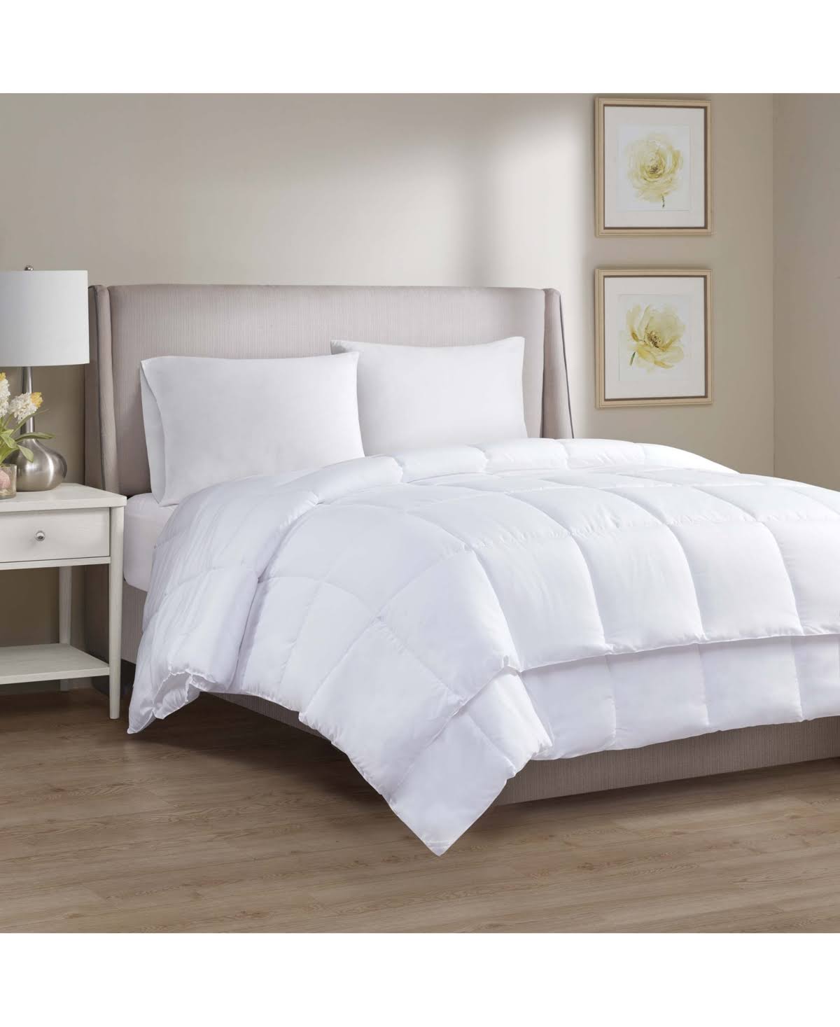 Charter Club Dual Warmth Two-in-One Full/Queen Comforter, Created for Macy&s - White