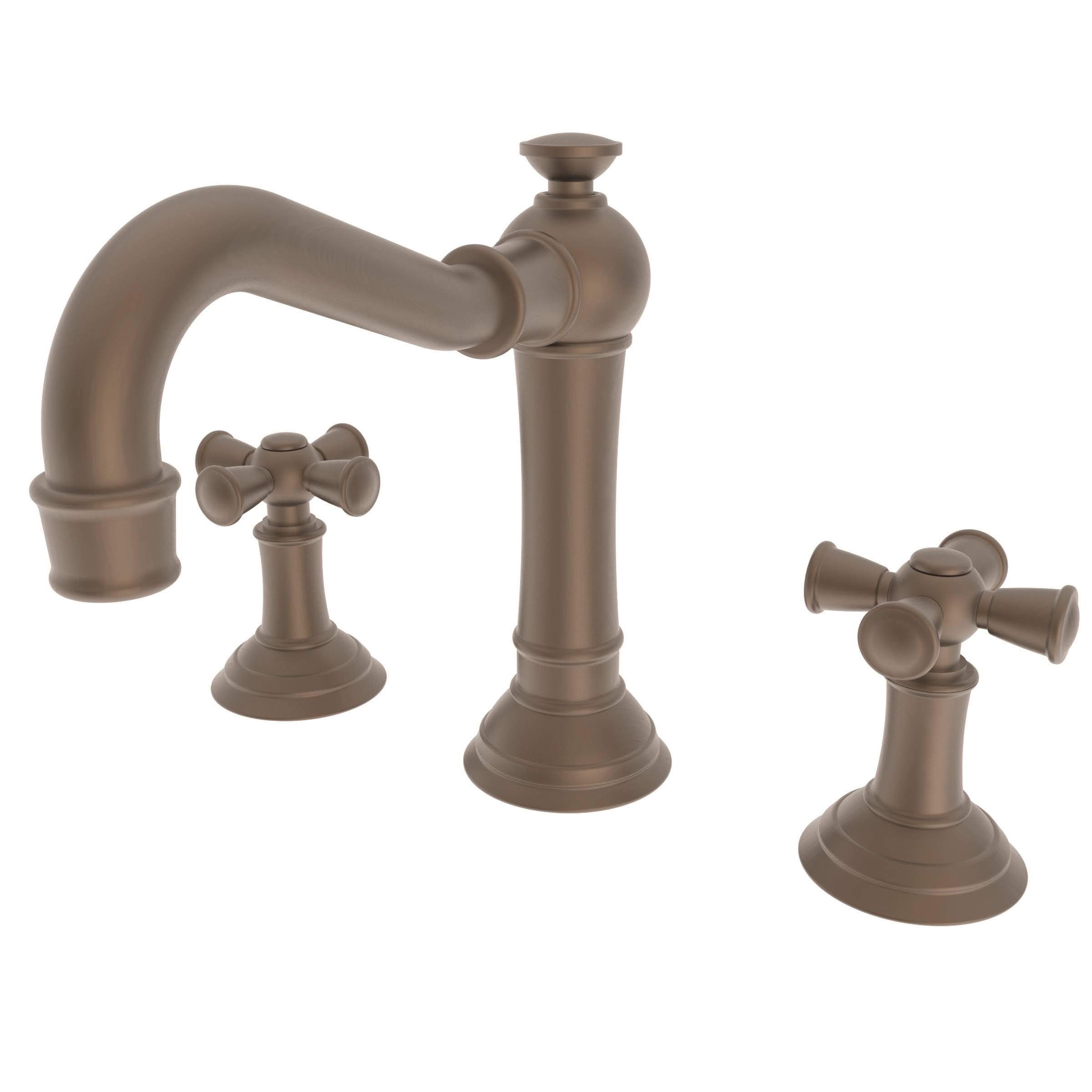 Newport Brass 2460 Jacobean English Bronze Widespread Bathroom Faucet