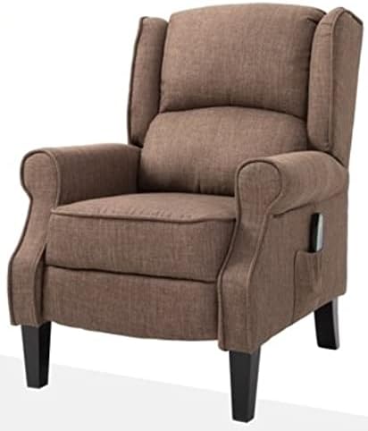 Recliners for Small Spaces-Heated Massage Recliner, Beige-Elevating Your Decor While Providing A Cozy Place to Land