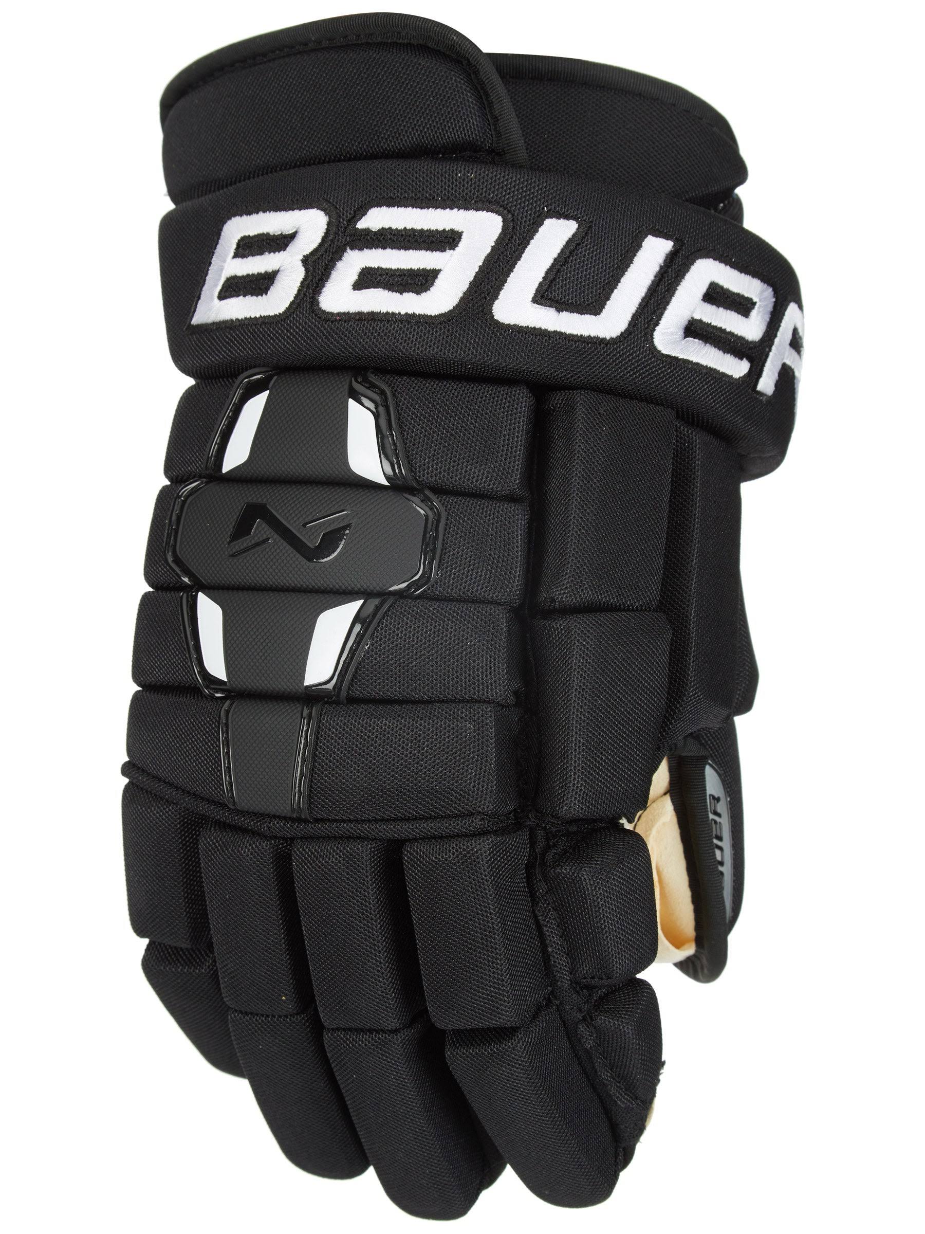 Bauer Nexus N2900 Hockey Gloves - Junior - Black - 11.0x22