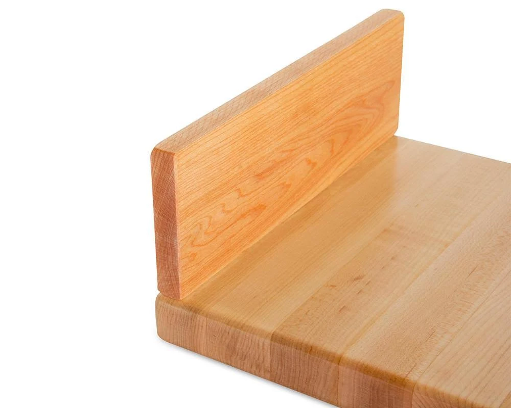 John Boos 3/4x22 Thick Hard Rock Maple Backsplash, Oil Finish, 145x22W x 4x22H