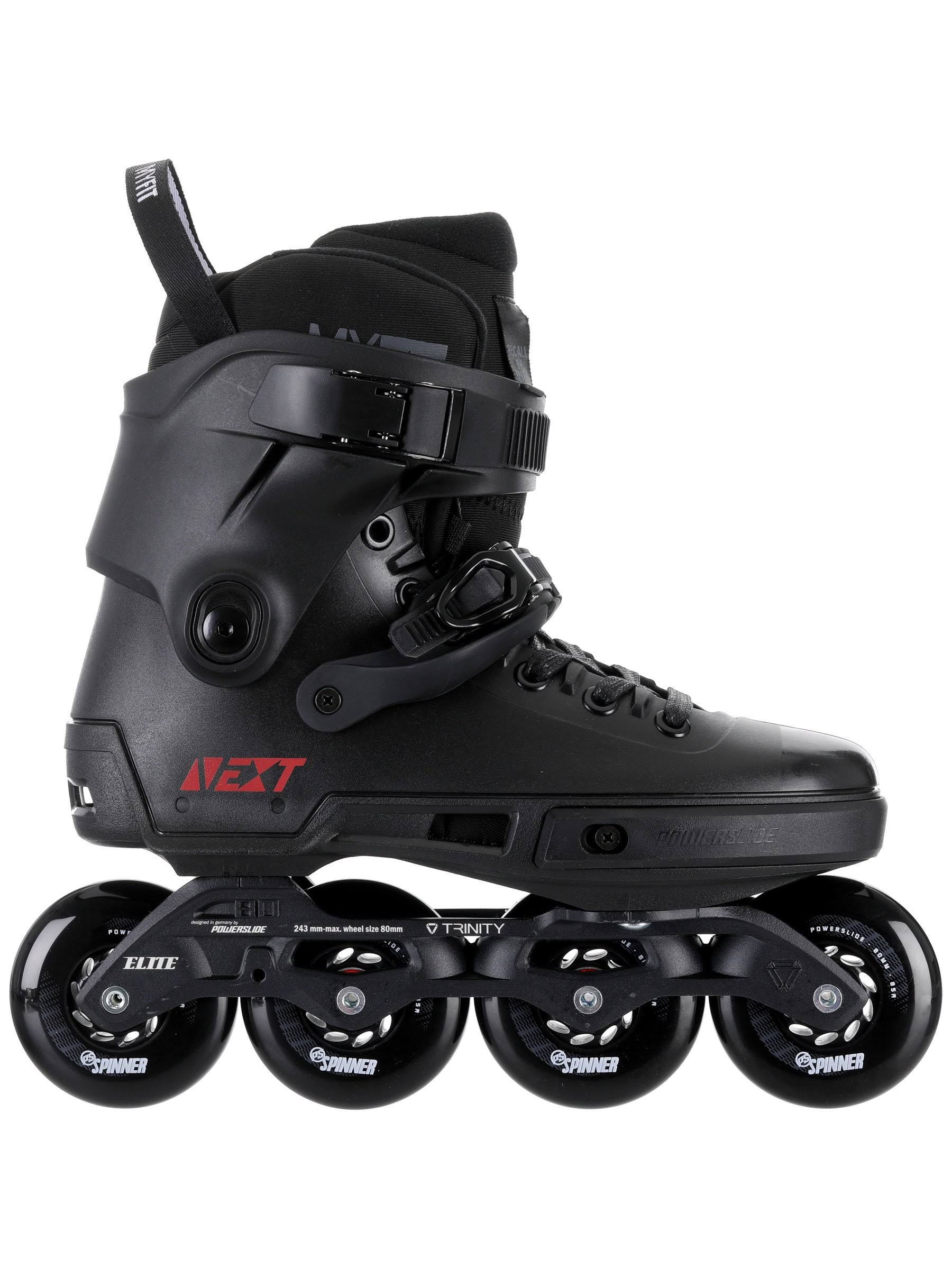 Powerslide Next Core 80 Skates - Black