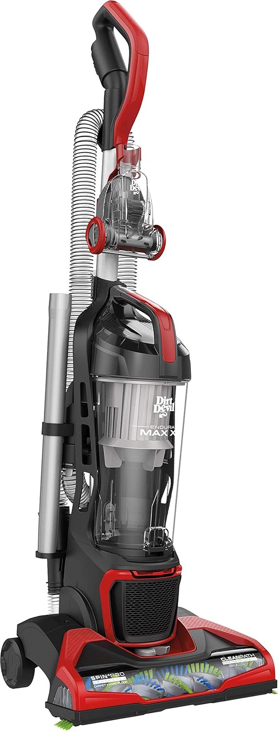 Dirt Devil Endura Max XL Upright Vacuum Cleaner for Pets, Bagless, Lightweight, UD70186, Purple