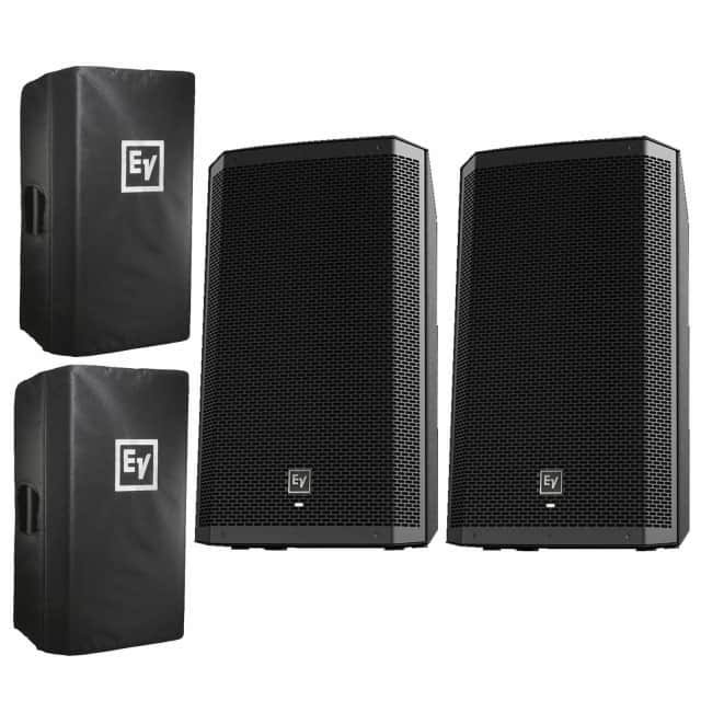 Electro-Voice ZLX-15P 15&acirc;&euro; ZLX Series Active/Powered DJ Speaker Pair + Covers