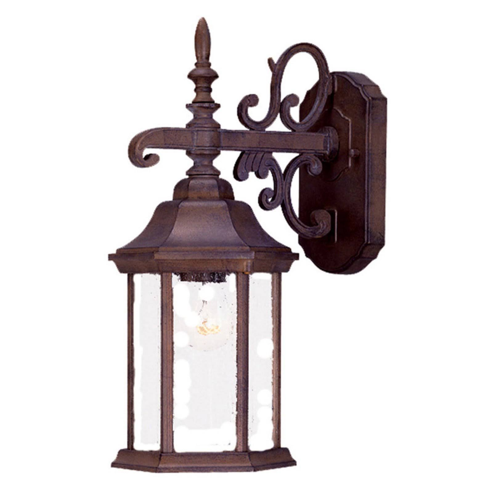 Acclaim Lighting 5183BW/SD Madison Collection Wall-Mount 1-Light Outdoor Burled Walnut Light Fixture
