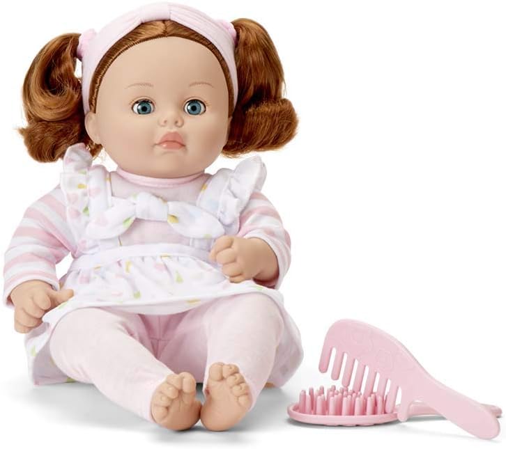 Madame Alexander My Little Girl, Polka dot Pinafore 14 Inch Pack of 2