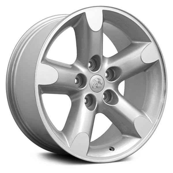 OE Wheels 20x22 Fits Dodge - Ram 1500 Wheel - Silver Mach&d Face 20x9