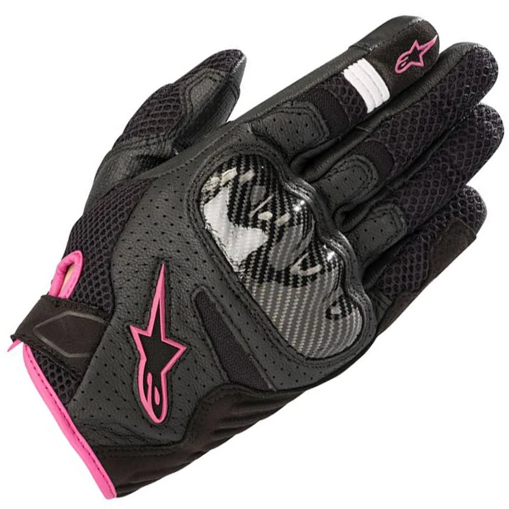 Alpinestars Stella SMX-1 Air V2 Gloves Black Fuchsia