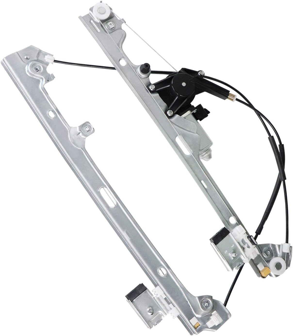 Window Regulator W/Motor Front Left Driver Side for 2002-2006 Cadillac Escalade, 2002-06 Chevrolet Avalanche/Suburban 1500 2500, 2001-06 Chevrolet Silverado/GMC Sierra/Yukon XL 1500 2500 3500 HD Pack of 2