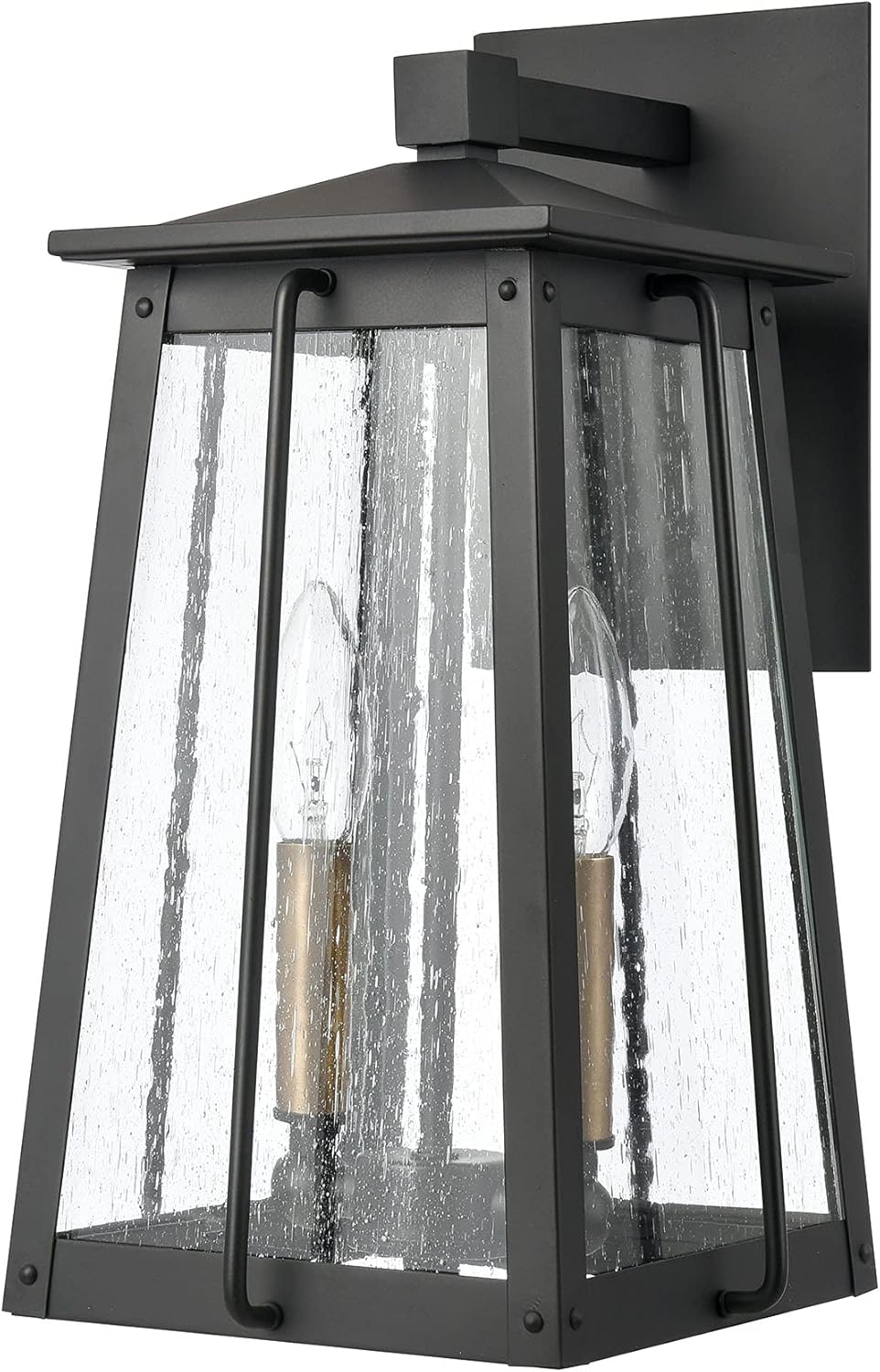 Elk Lighting 83401/2 Sconce, 13.39 W X 14.57L X 19.49H, Matte Black