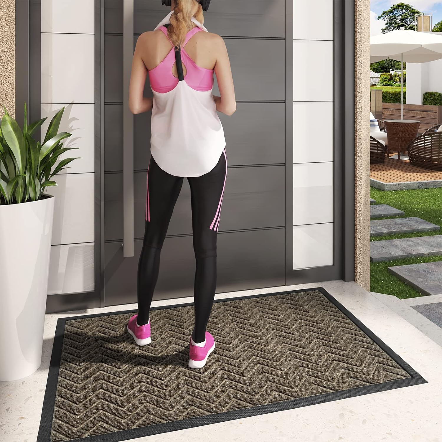 Color G Door Mats Outdoor, 24