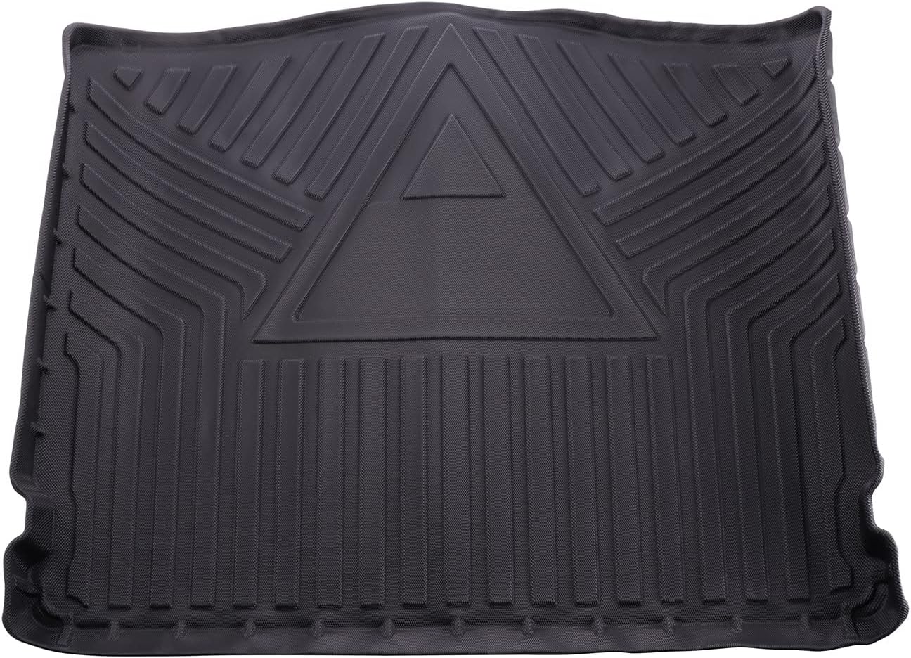 MotorFansClub Cargo Mat Fit for Compatible with Ford Escape 2020 2021 2022 Rear Trunk Cargo Liner All Weather Tray Mat Black