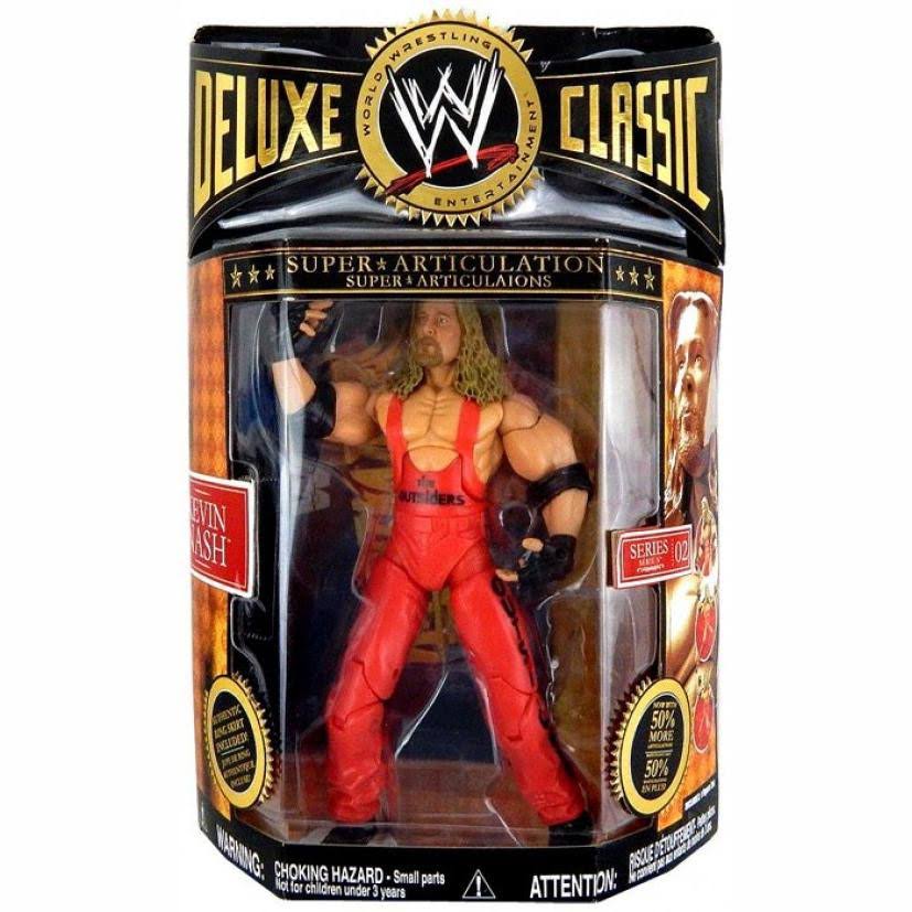 WWE Wrestling Deluxe Classic Superstars Series 2 Kevin Nash Action Figure