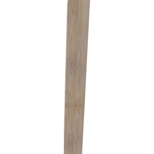 5 1/2x22W x 42x22D x 42x22H Traditional Smooth Brace, Douglas Fir