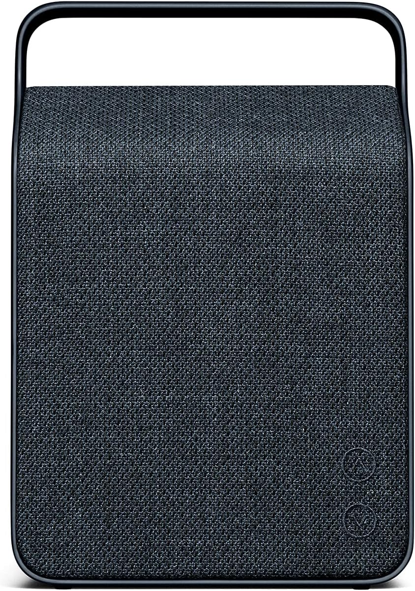 Vifa Oslo Bluetooth Speaker | Nordic Design | Perfect Portable Wireless Speaker with Pure Sound, Compact Rechargeable Hi-Resolution Bluetooth Portable Speaker - Slate Black