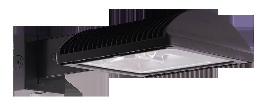 RAB WPLED4T78/PC2 - Lpack Wallpack 78W Type IV Cool LED + 277V PC Bronze