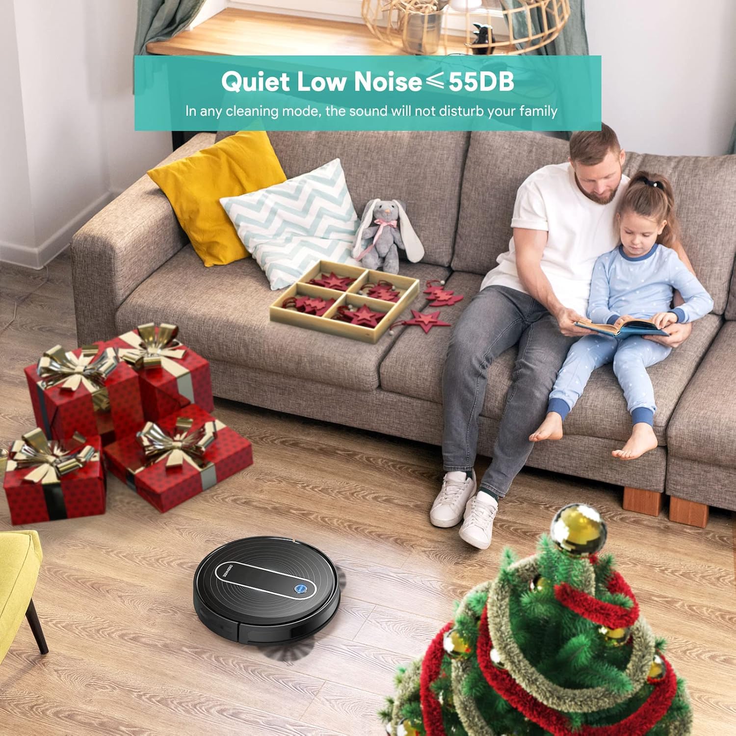 Robot Vacuum, Deenkee 2.75