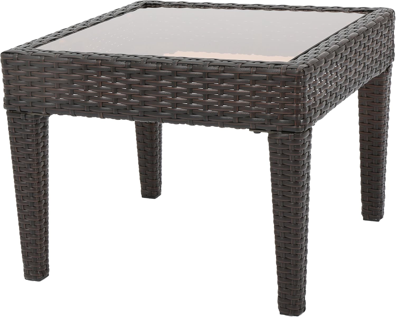 Christopher Knight Home Antibes PE Accent Table, Multibrown