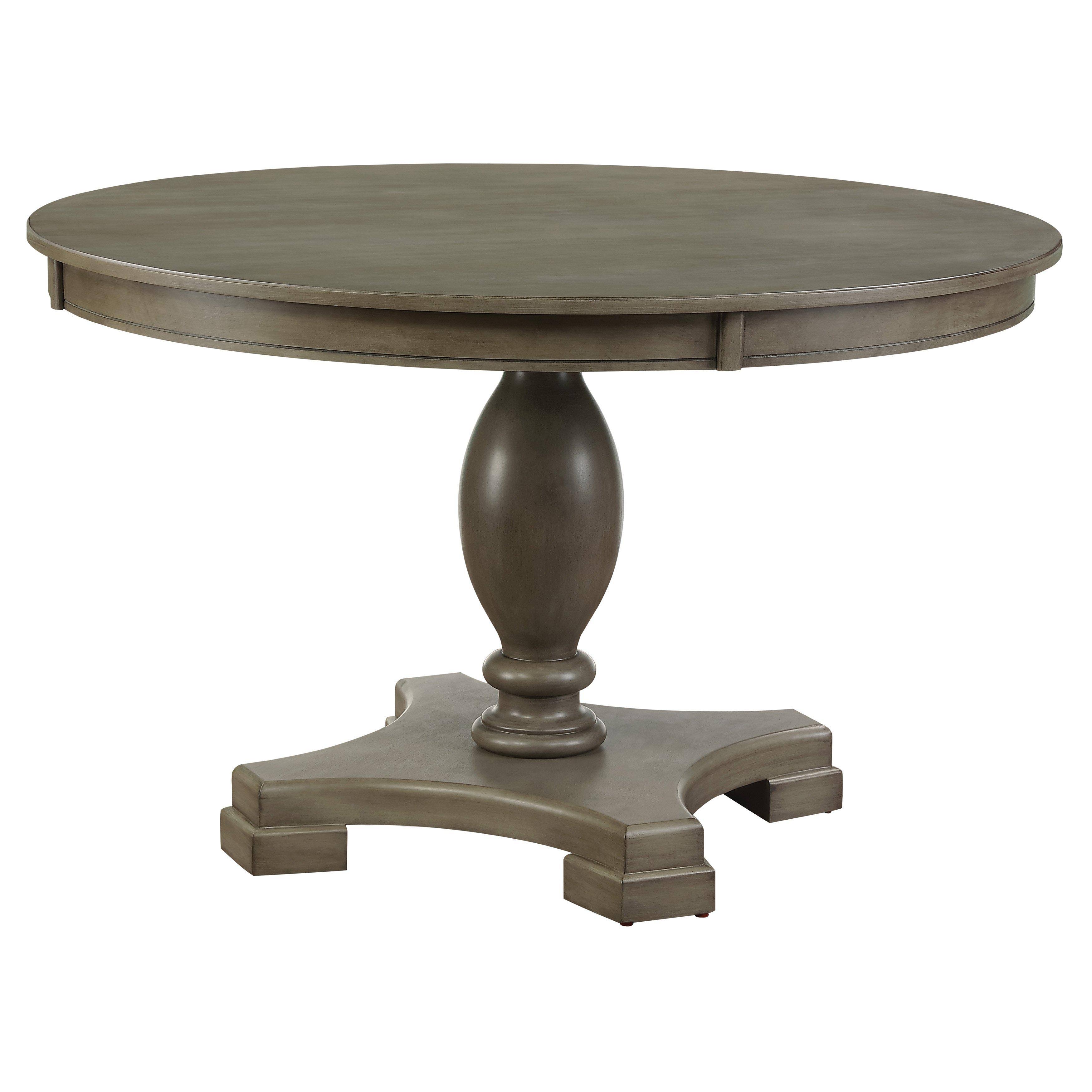 Acme Waylon Dining Table - - Gray Oak