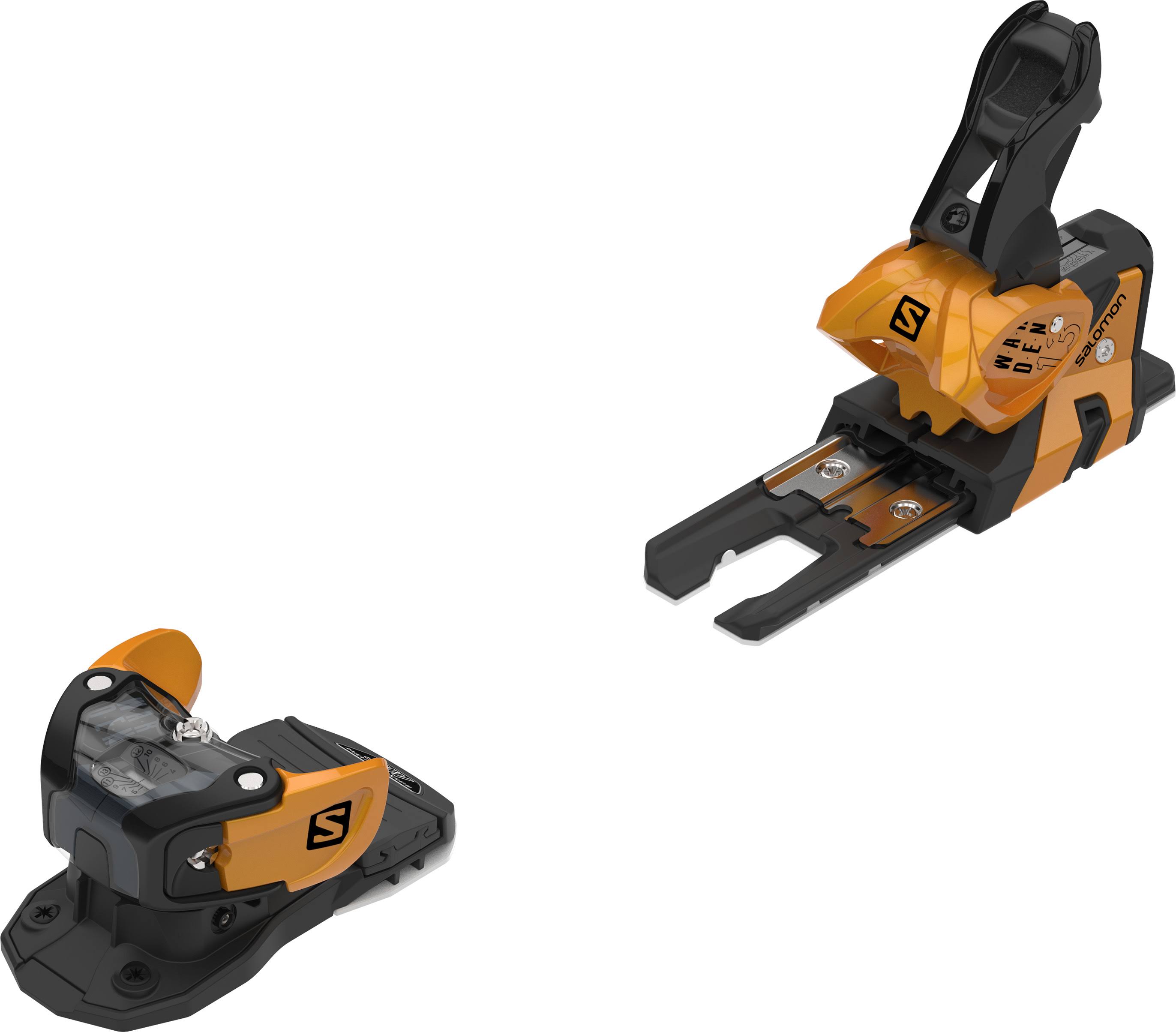 Salomon Warden MNC 13 Ski Bindings - Saffron-Black 90mm