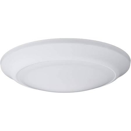 Westinghouse Lighting 6323300 LED Indoor/Outdoor Dimmable Surface Mount Wet Location, White Finish with Frosted Lens