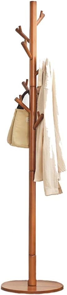 YUANYI Simple Coat Rack in Solid Wood, Floor-Standing Household Hanger (40 X 180CM) (Color : B)