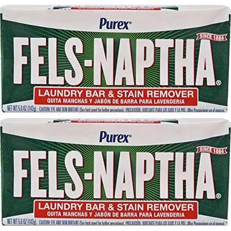 Fels Naptha Soap u0026 Stain Remover (Pack of 2)