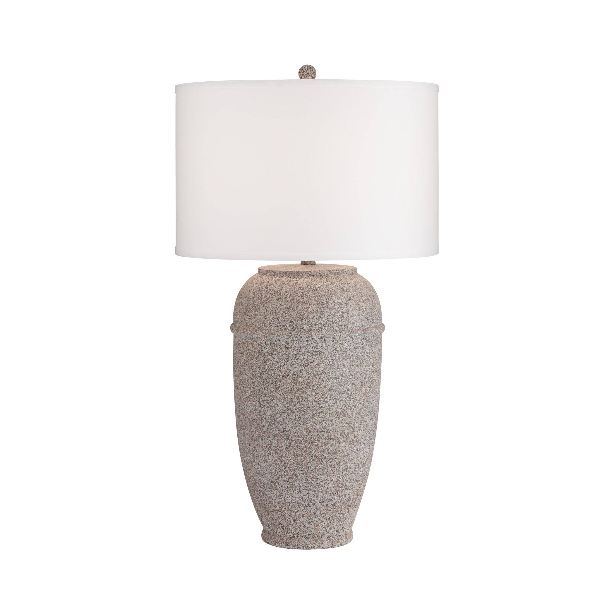 Pacific Coast Lighting Kofa Dark Concrete Table Lamp-81M69