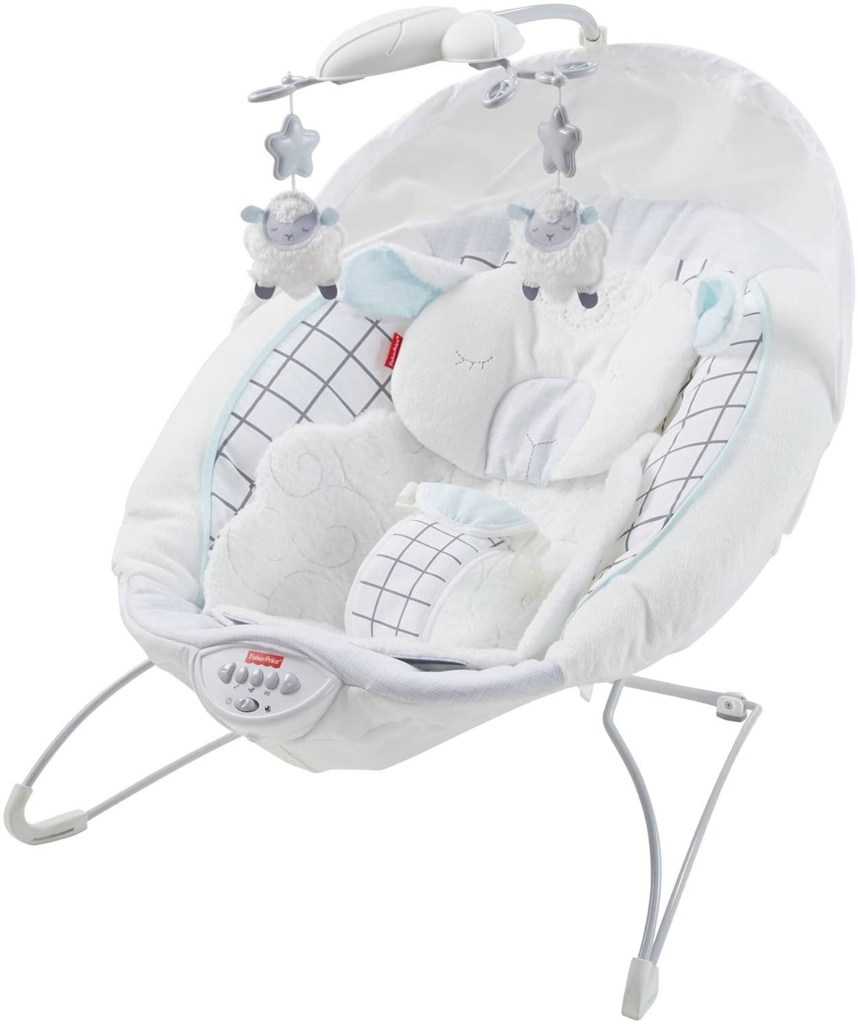 Fisher-Price Sweet Little Lamb Deluxe Baby Bouncer Pack of 2