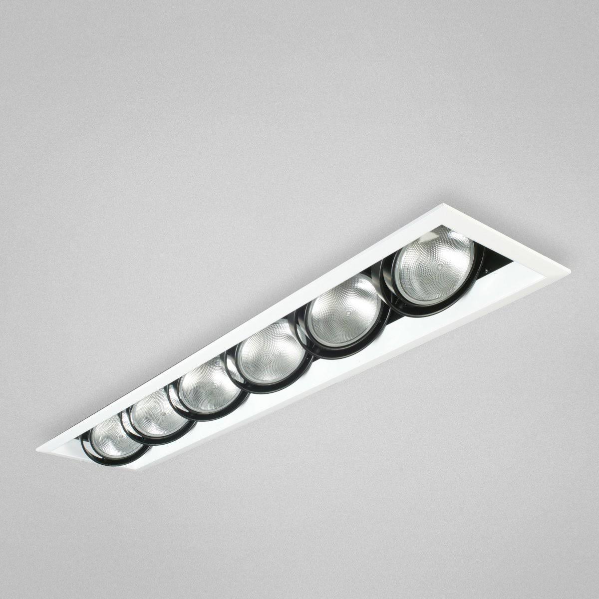 Eurofase 6-Light Multiple Recessed, PAR30, Black Finish - TE136A-01