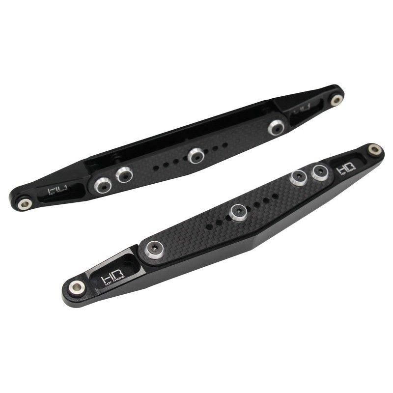Hot Racing LSBR56L01 - Carbon Fiber Graphite Rear Lower Trailing Arms-Super Baja Rey