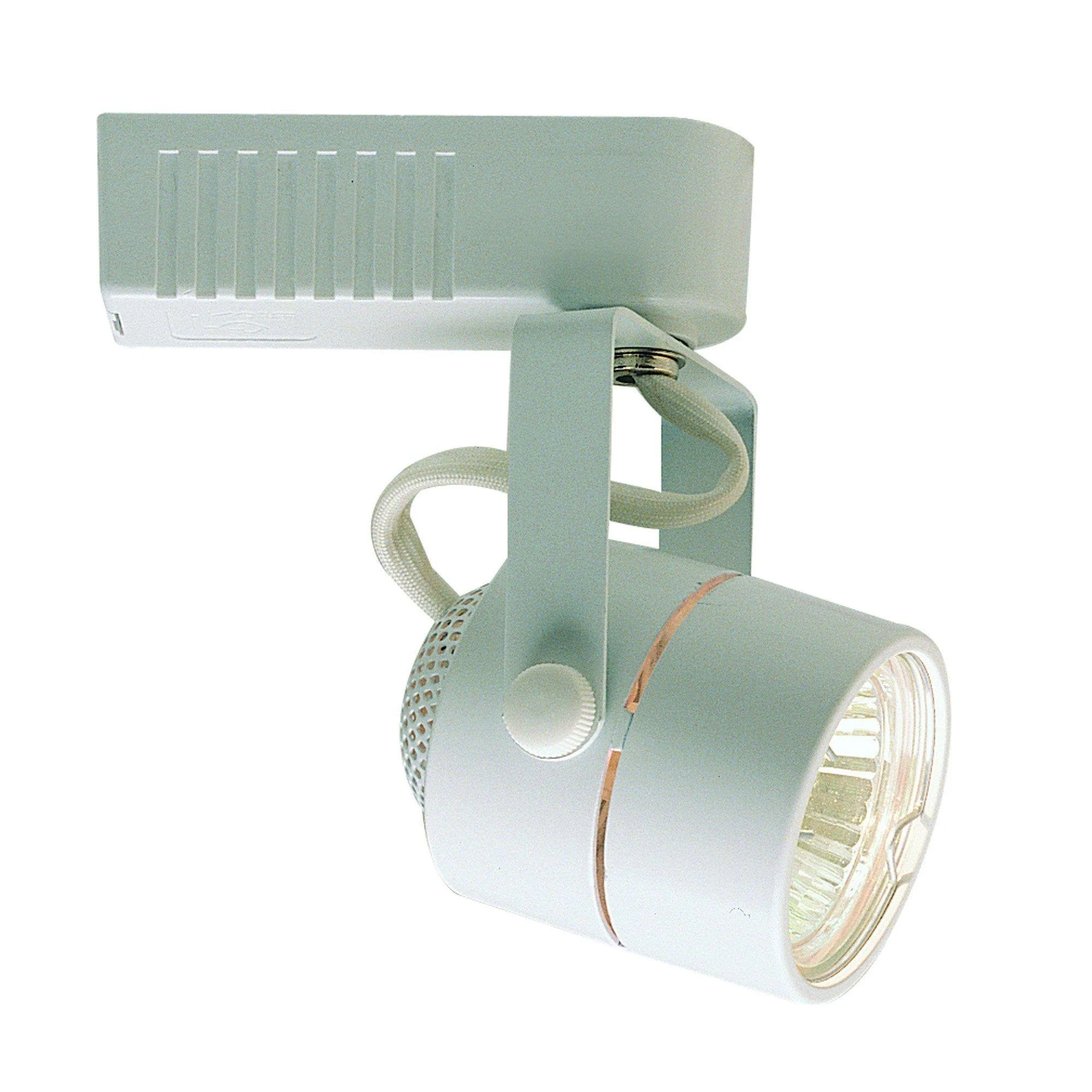 Nora NTL-203W White Cylinder Track Light