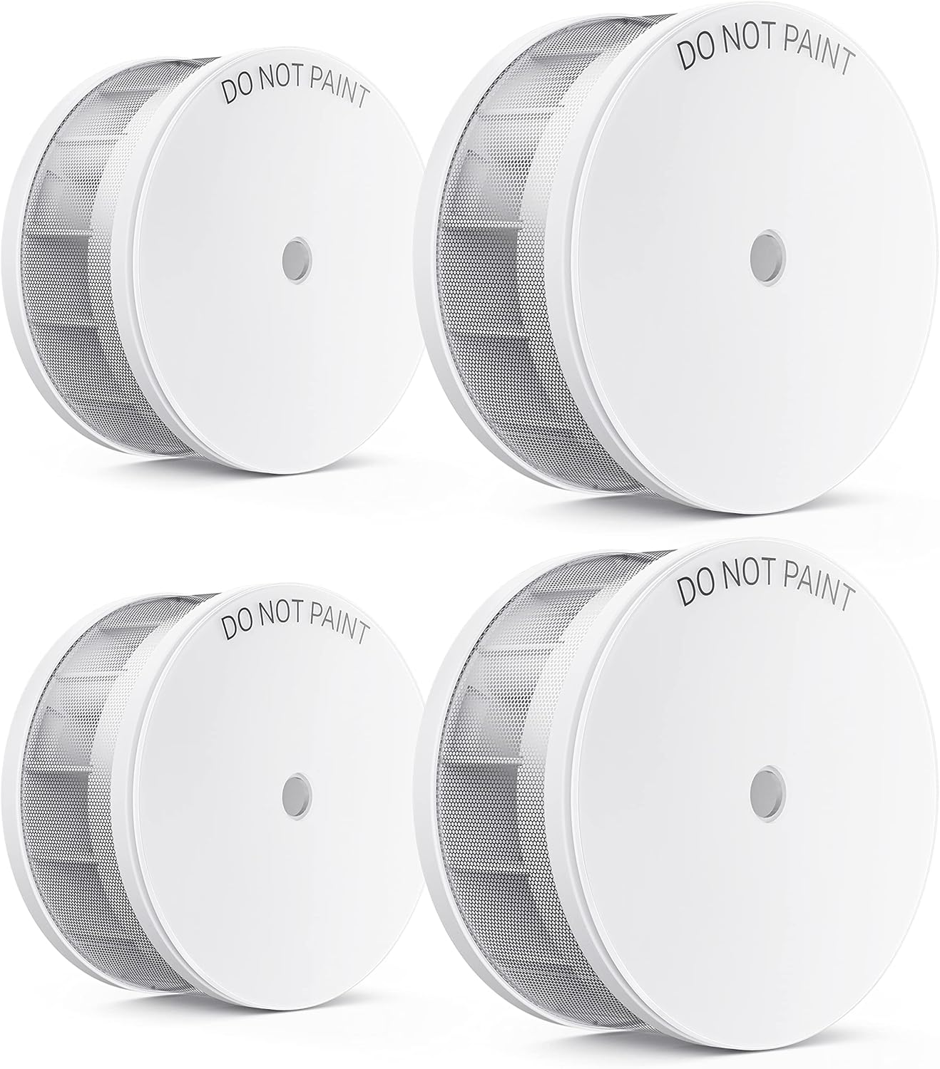 Smoke Detector, 10 Years Battery-Operated Smoke and Fire Alarm, SITERLINK Fire Alarms Smoke Detectors with Photoelectric Sensor Test-Silence Button, Compliant with UL 217, Not Hardwired (4Pack)