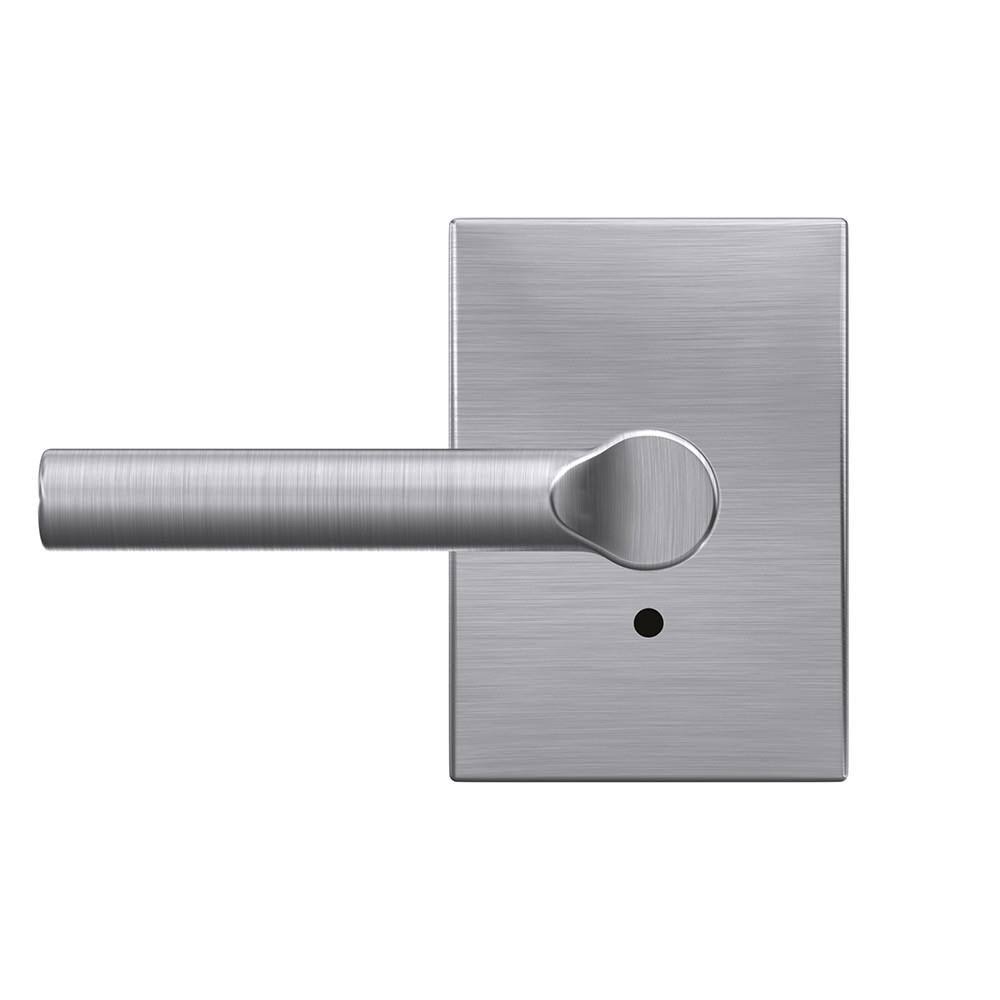 Schlage Fc21brw626cen Broadway Lever with Century Rose Passage and Privacy Lock Satin Chrome Finish